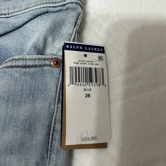 Polo Ralph Lauren The Tompkins Skinny Crop Size 28 - Picture 7 of 16